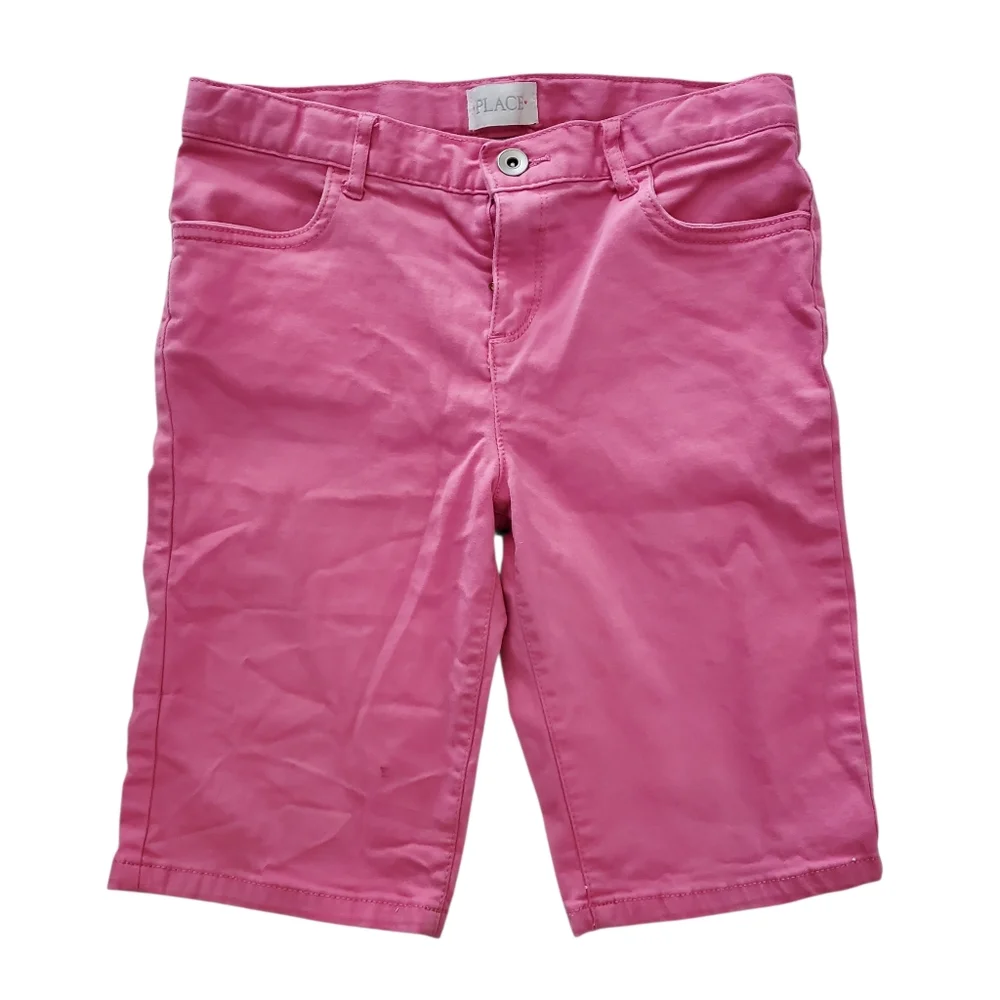 Children's‎ Place Girl's Pink Bermuda Shorts Size 12